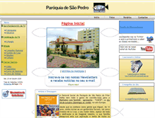 Tablet Screenshot of paroquia-sppv.pt